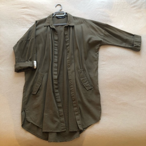 Zara oversized long shirt - Picture 3 of 4